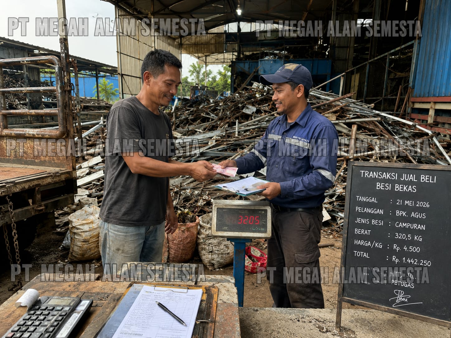 Harga Besi Bekas Hari Ini