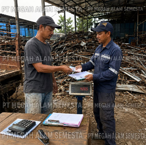 Jual Besi Tua Bisa Dijemput